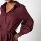 Puff Sleeve Shirt Dress