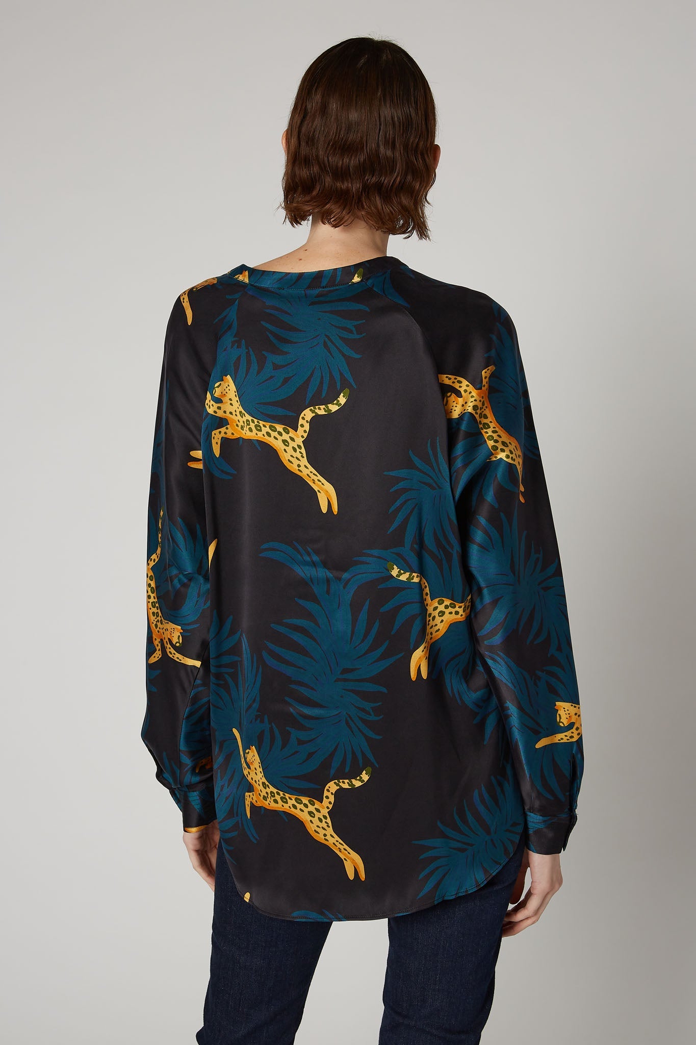 Jungle Silk Blouse