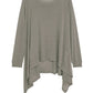 Sheer Knit High Low Top