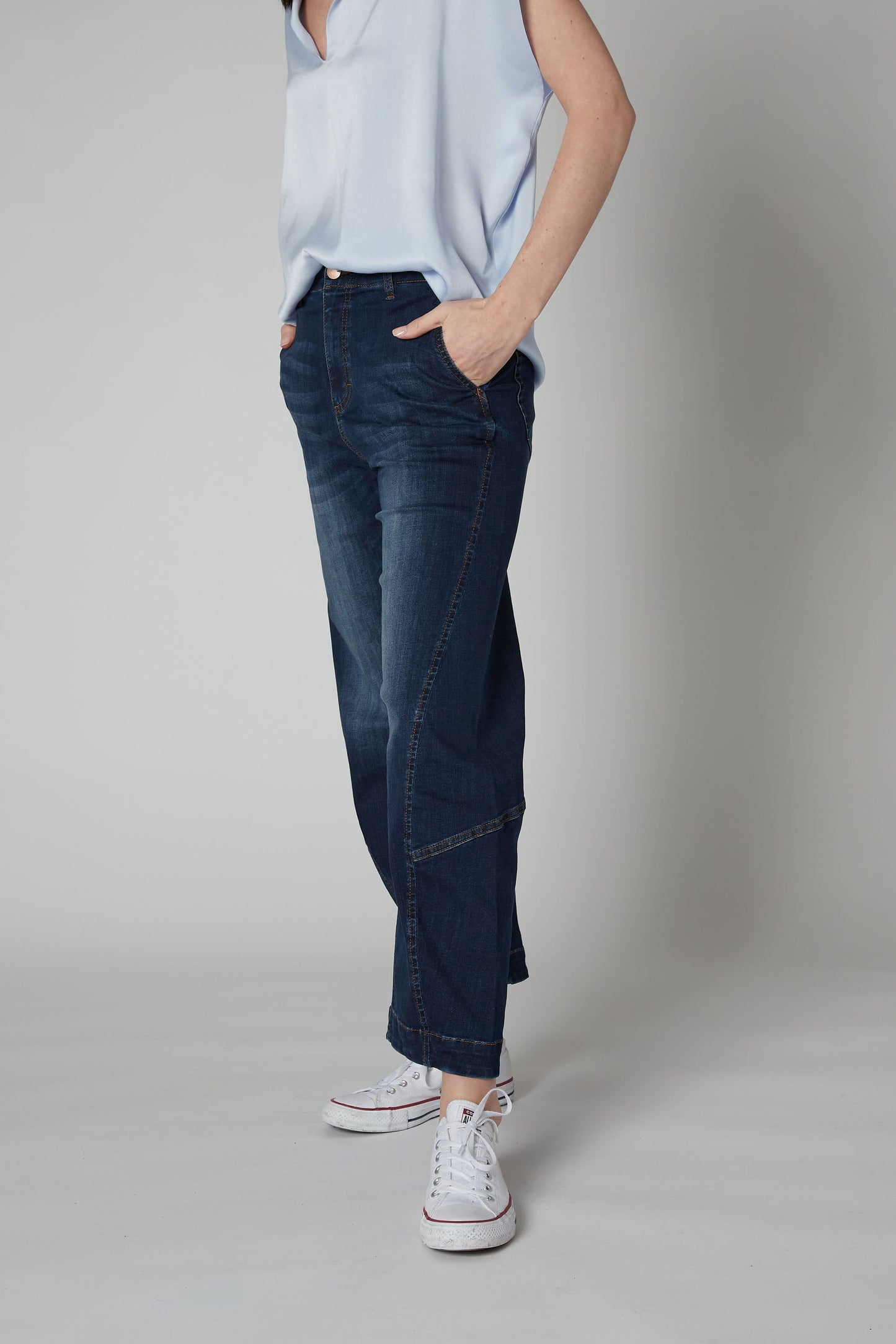 The Ultimate Barrel Denim Pants