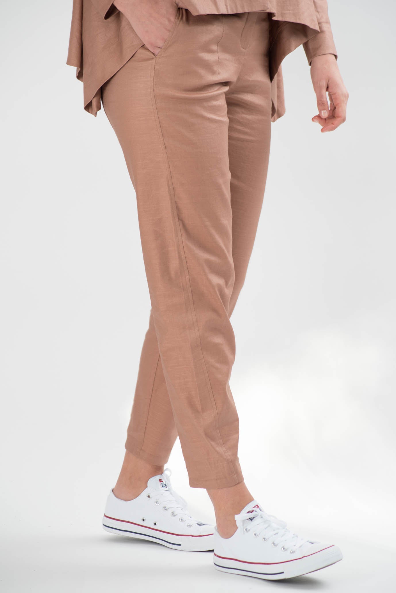 Sadie Linen Straight Pants