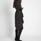 Plaid Walker Wrap Jacket
