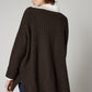 Oversized Mixed Knit Sweater