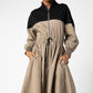 More Than a Zip Twill Dress