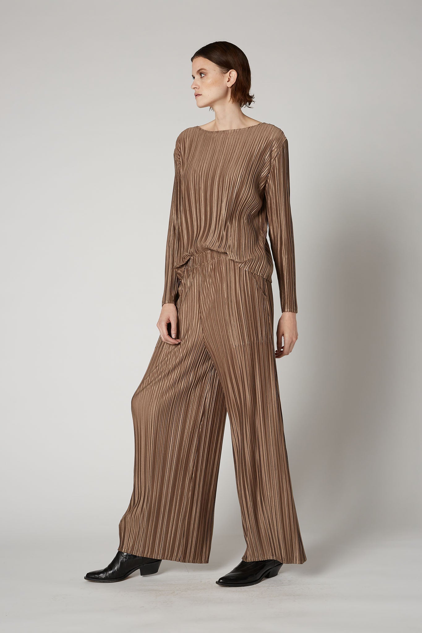 Like Pajamas Dressy Pleated Pants
