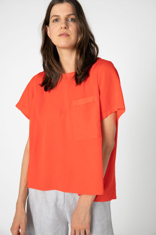 Oversized Hot Red T-Shirt
