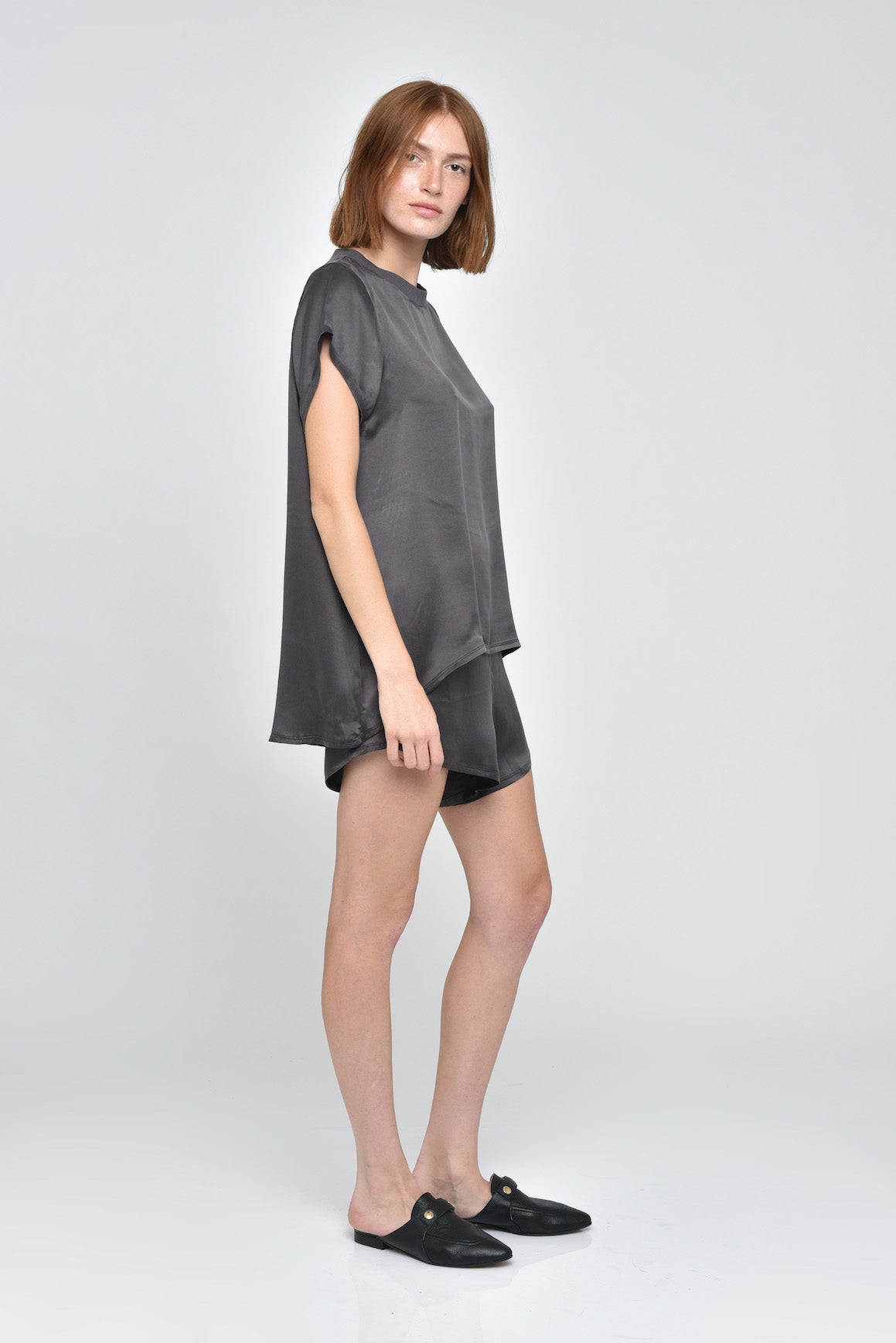 Briony Short Silk Lounge Set