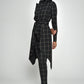 Plaid Walker Wrap Jacket
