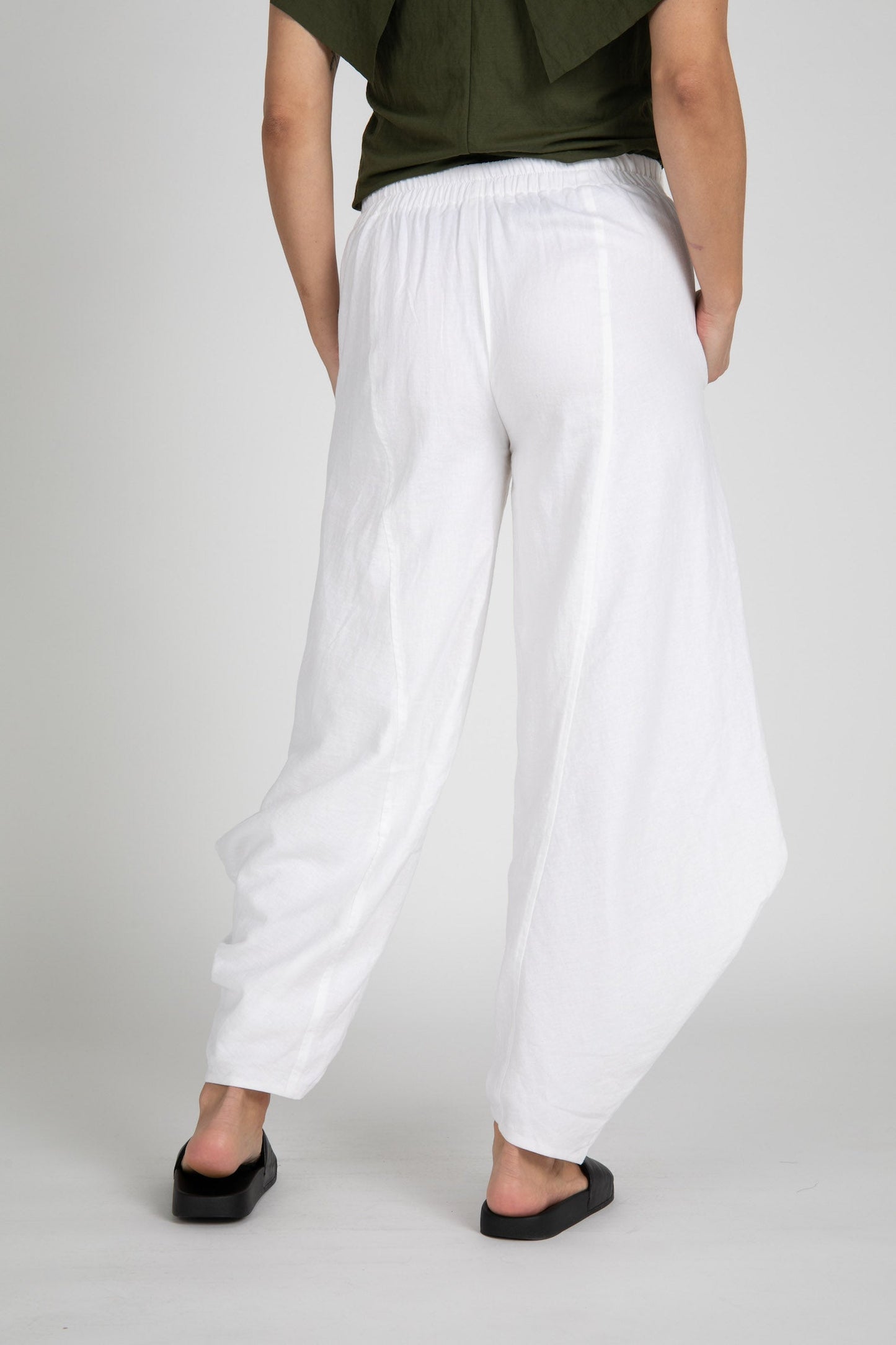 Abbot Linen Wide Leg Pants