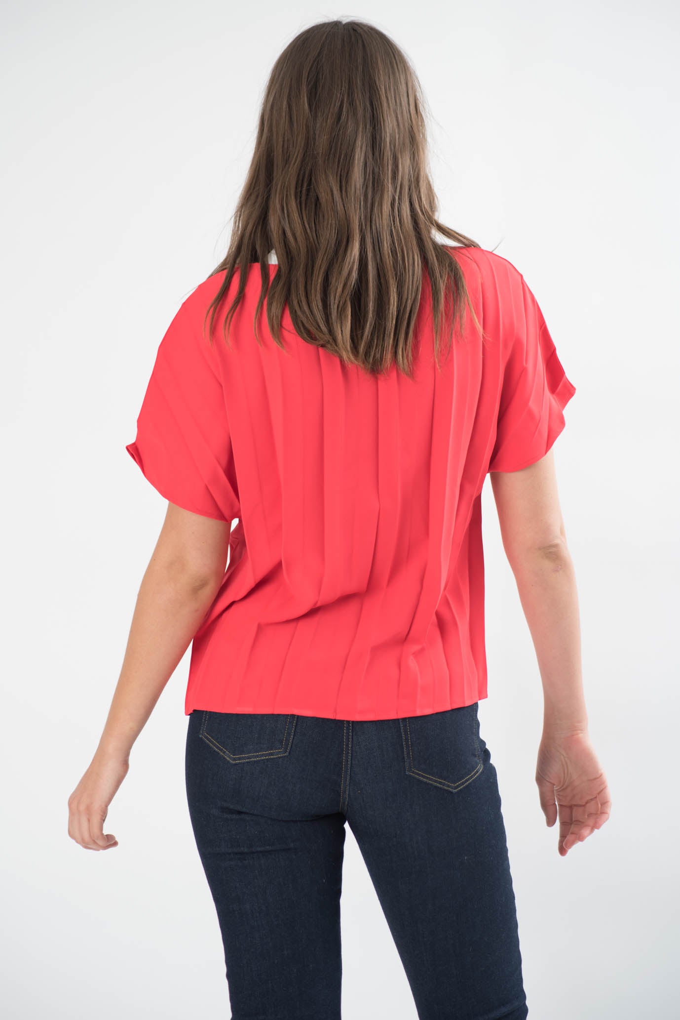 Jillian Pleated Top