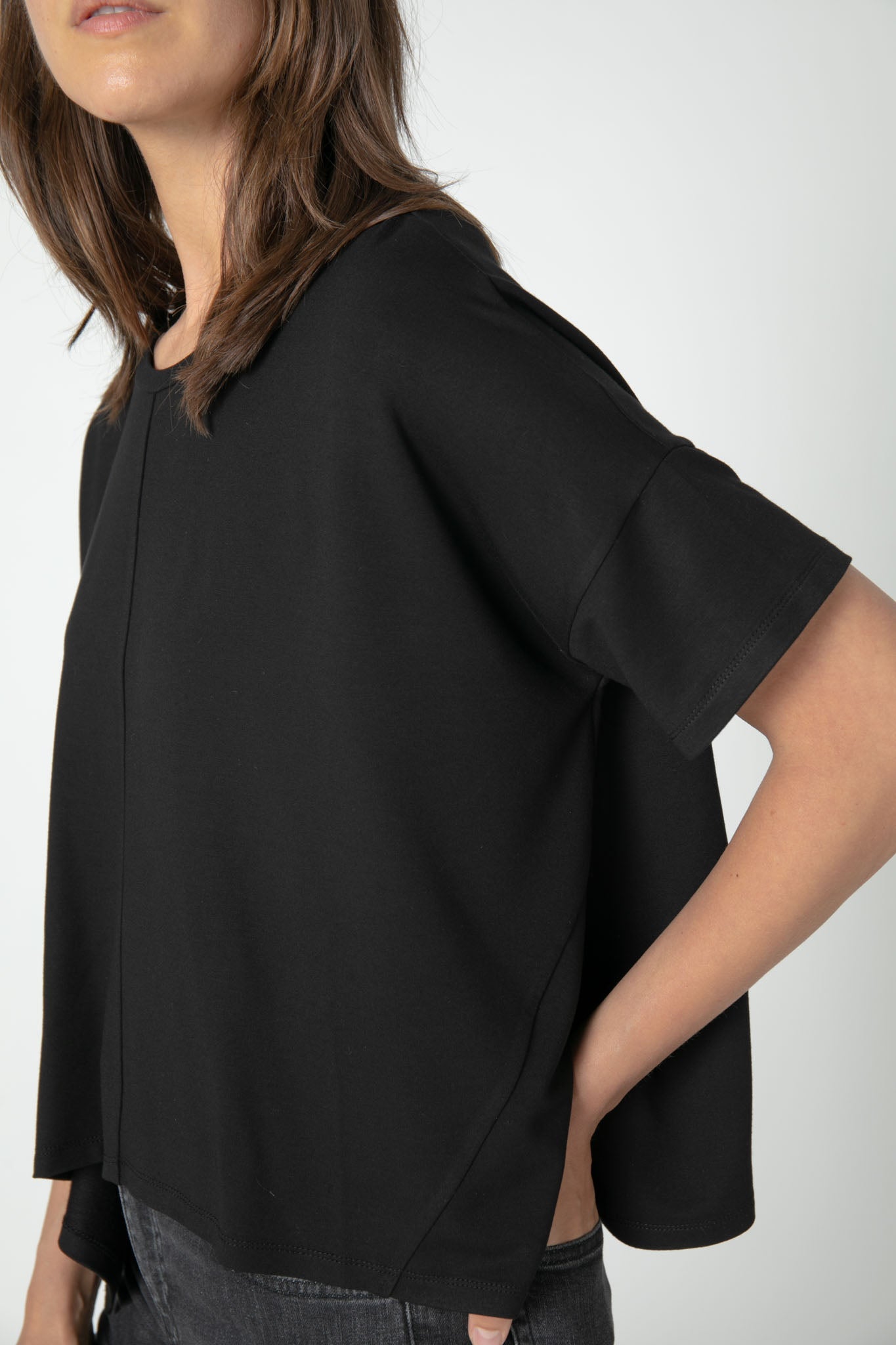 Oversized Tee With Back Details
