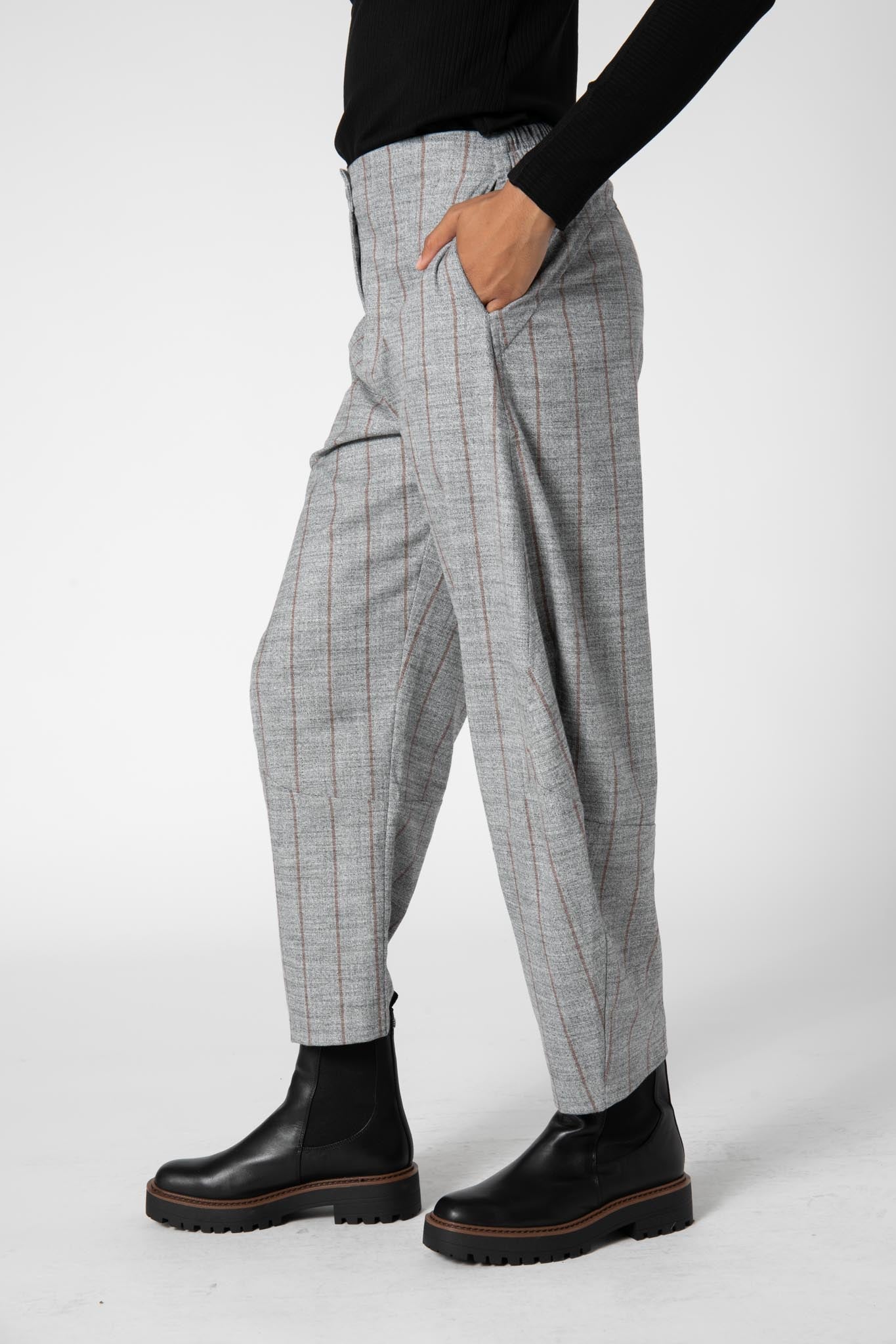 Stripe Wide-ish Pants