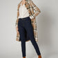 Touch of Neon Plaid Coat