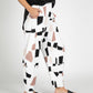 Narrow Quartz Printed Pants