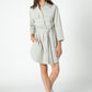 At Ease Poplin Shirt Dress