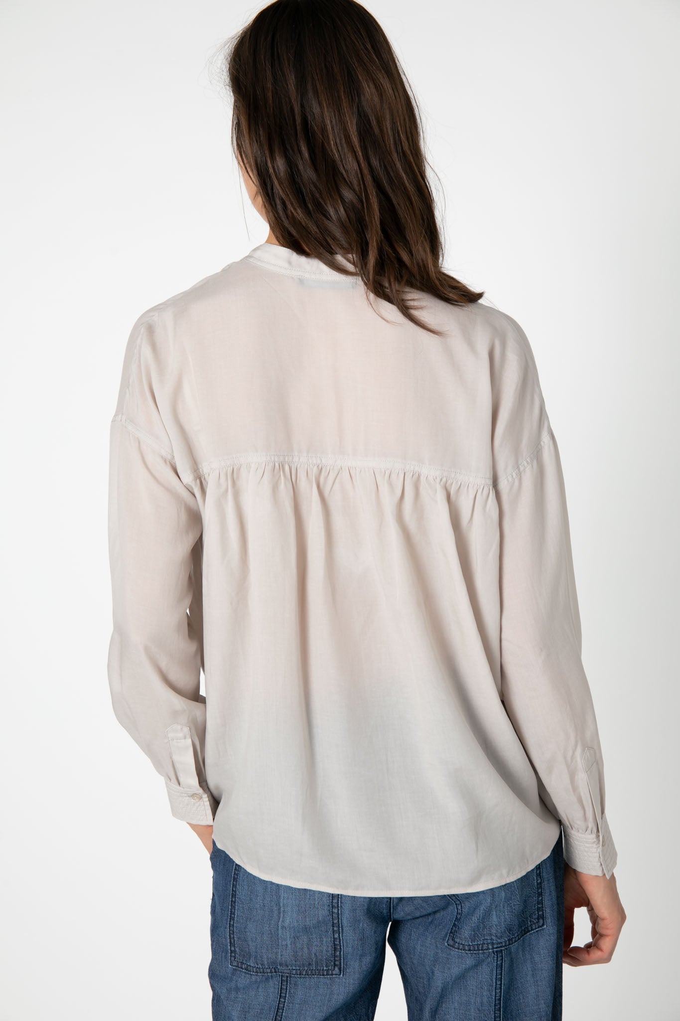 The Smart Poplin Top