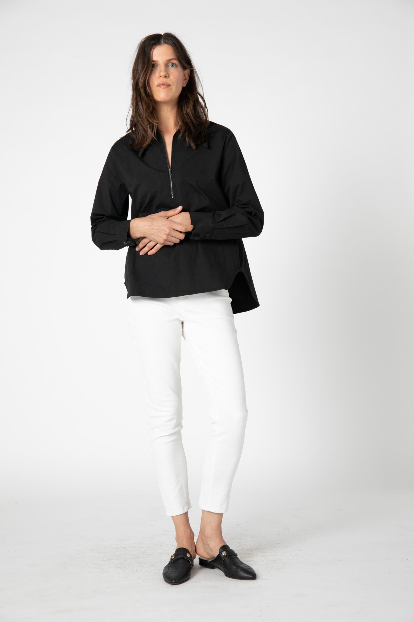 New York Poplin Long Sleeve