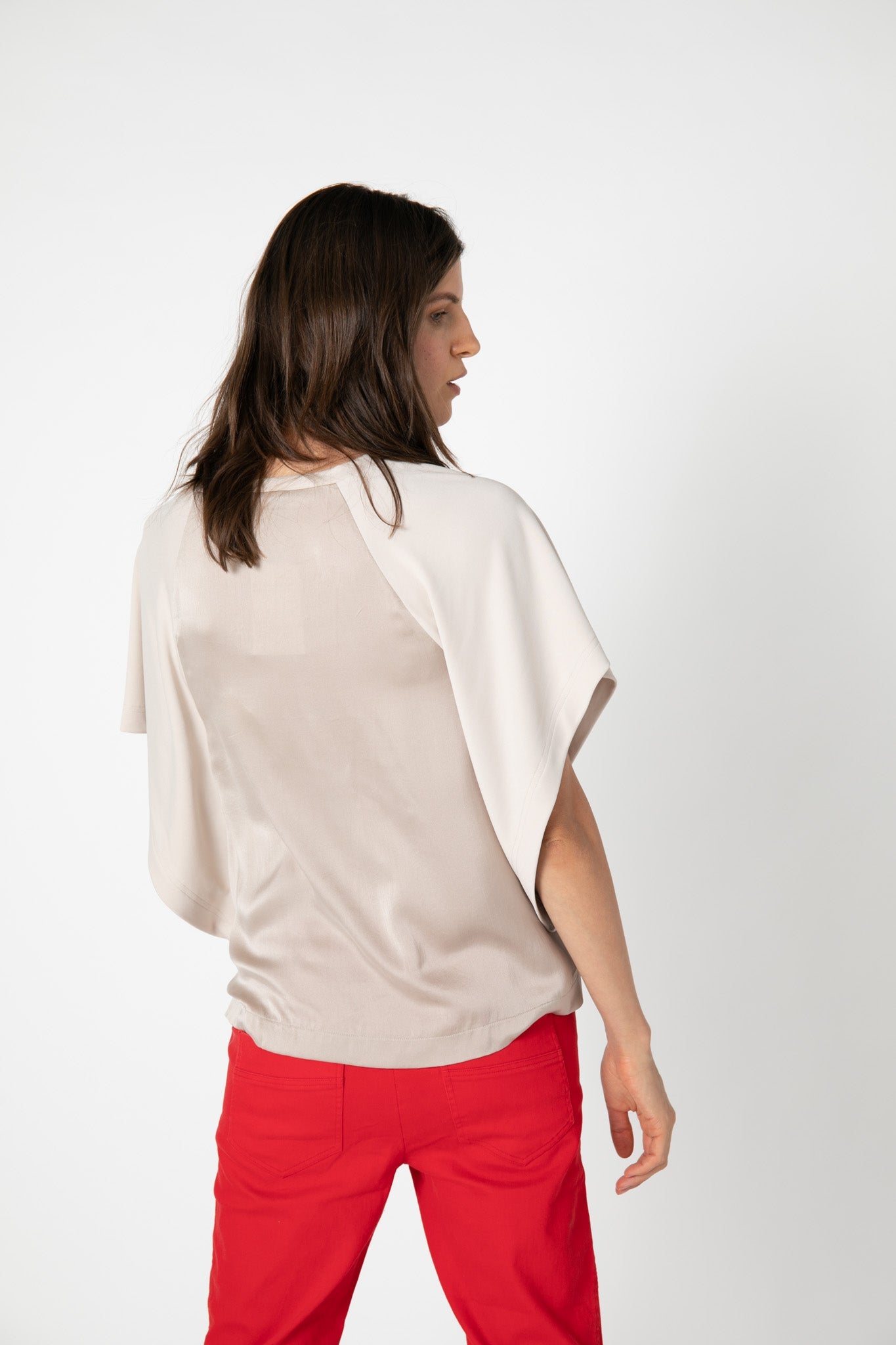 Oversized Dolman Combo Top