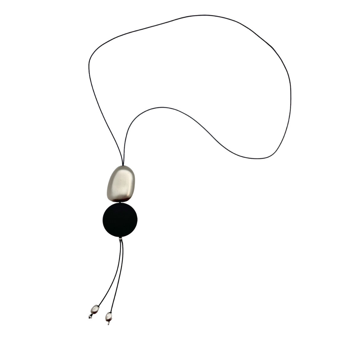 Honey Pendant Long Necklace