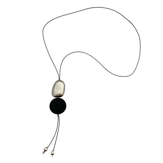 Honey Pendant Long Necklace