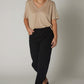 All in the Details Linen Half Sleeve Top