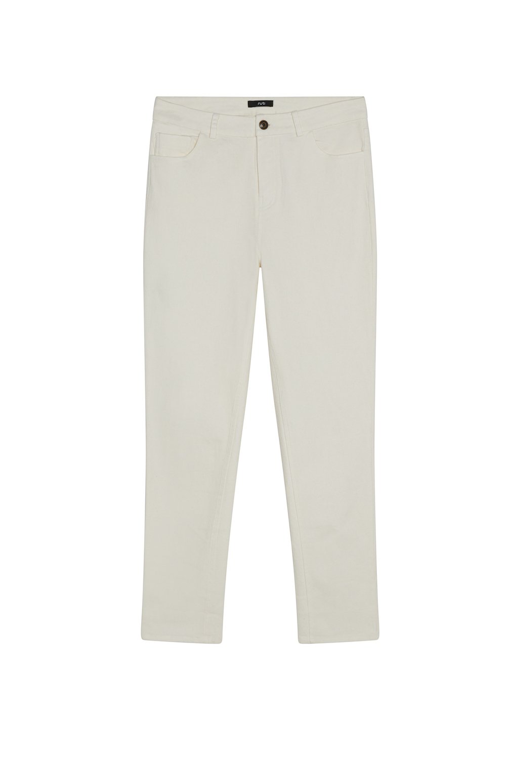 Vintage White Fitted Lilly Jeans