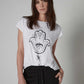 Hamsa Bamboo Tuck In Tee