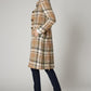 Touch of Neon Plaid Coat