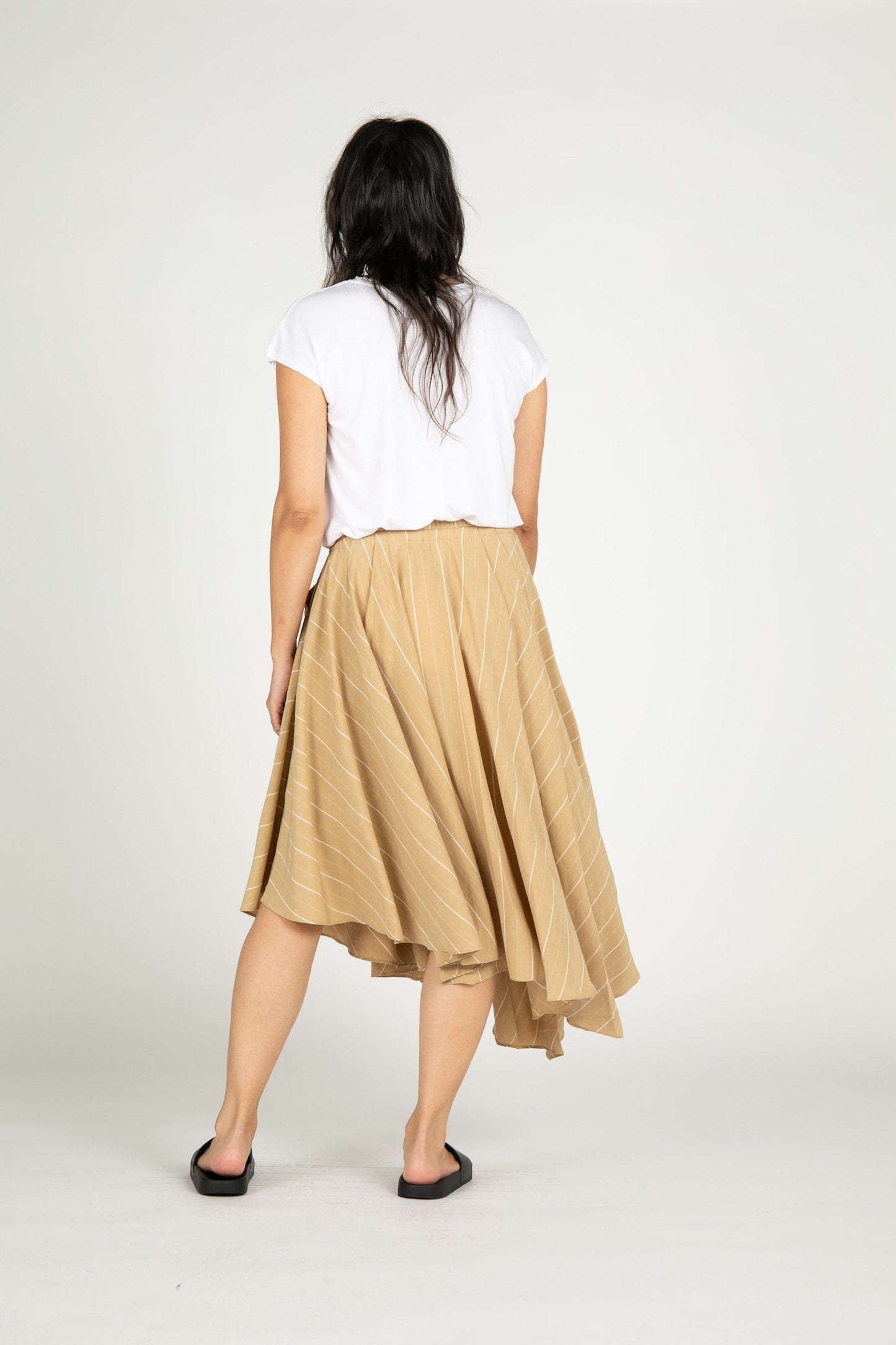 Martinique Striped Skirt