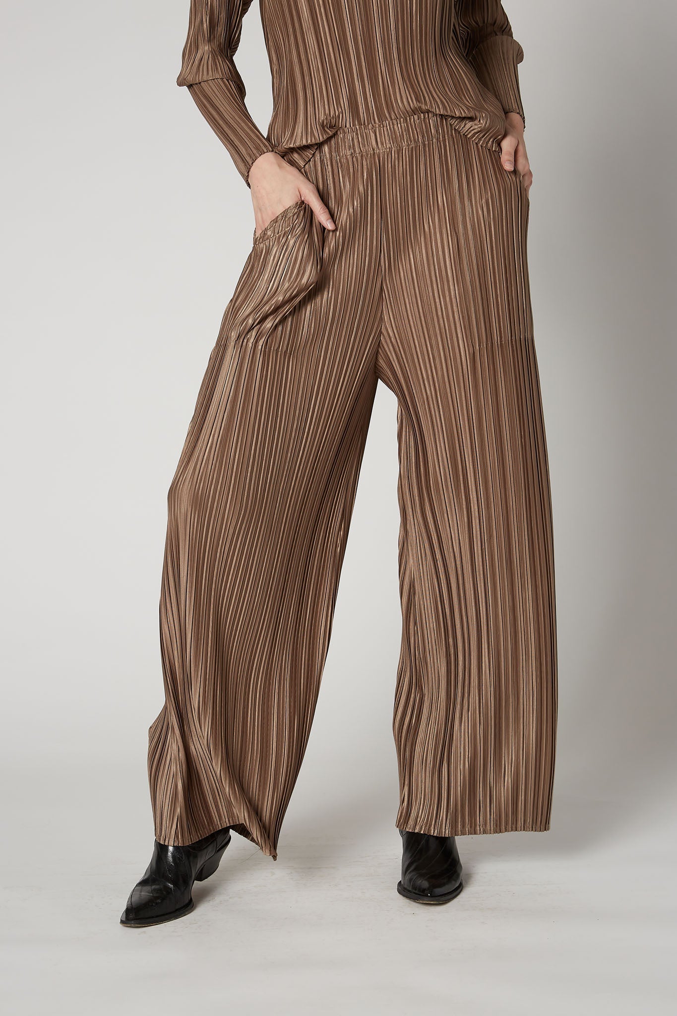 Like Pajamas Dressy Pleated Pants
