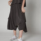 Washed Modal Almost Skirt Pants