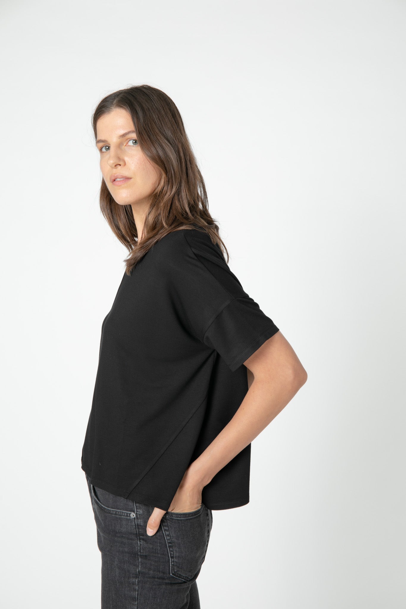 Oversized Tee With Back Details