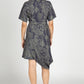 Snake Brett Wrap Dress