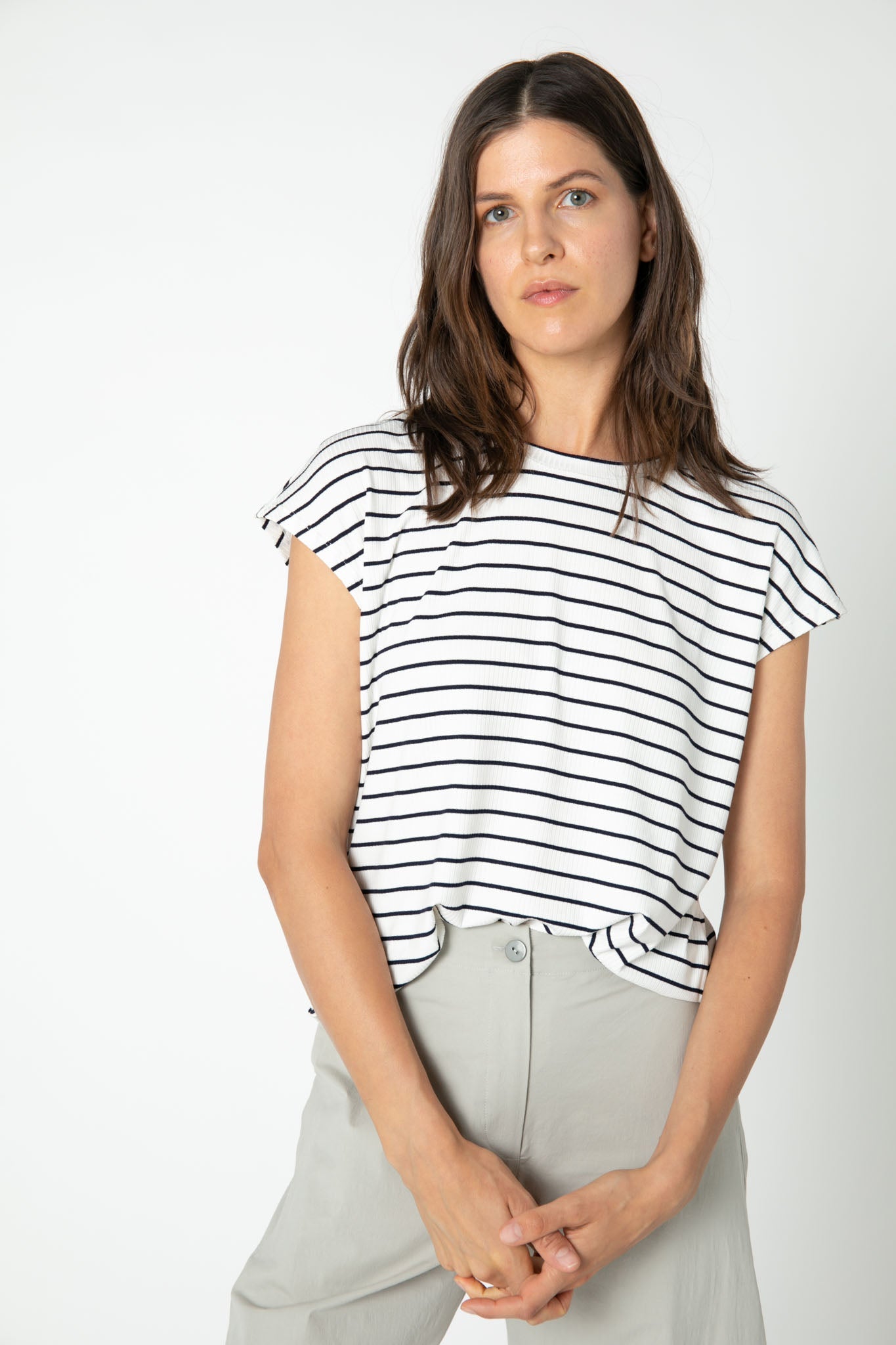 Striped Tuck-In Tee