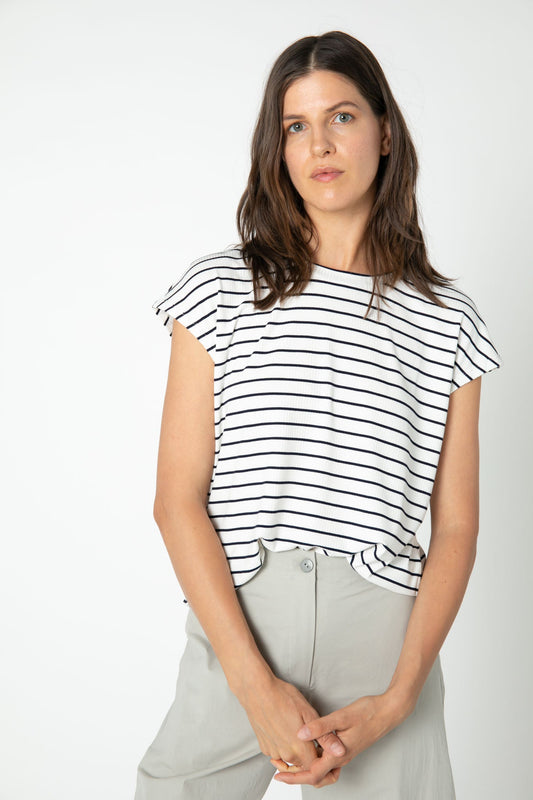 Striped Tuck-In Tee