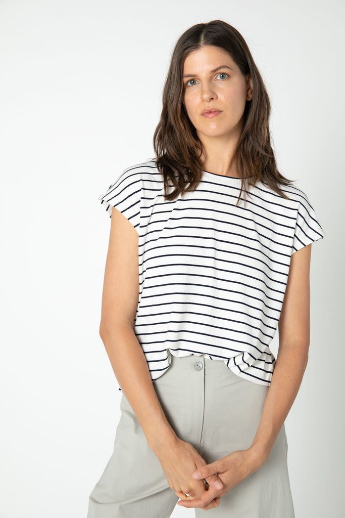 Striped Tuck-In Tee