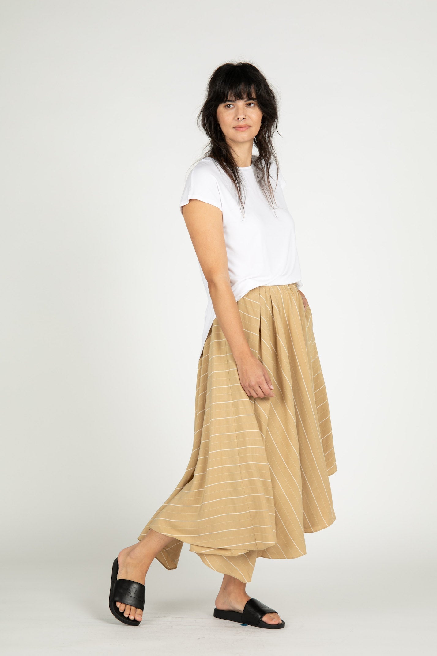 Martinique Striped Skirt