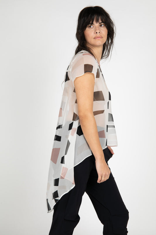 Eliza Silk Chiffon Blouse