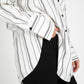 Marseille Striped Button Down tunic