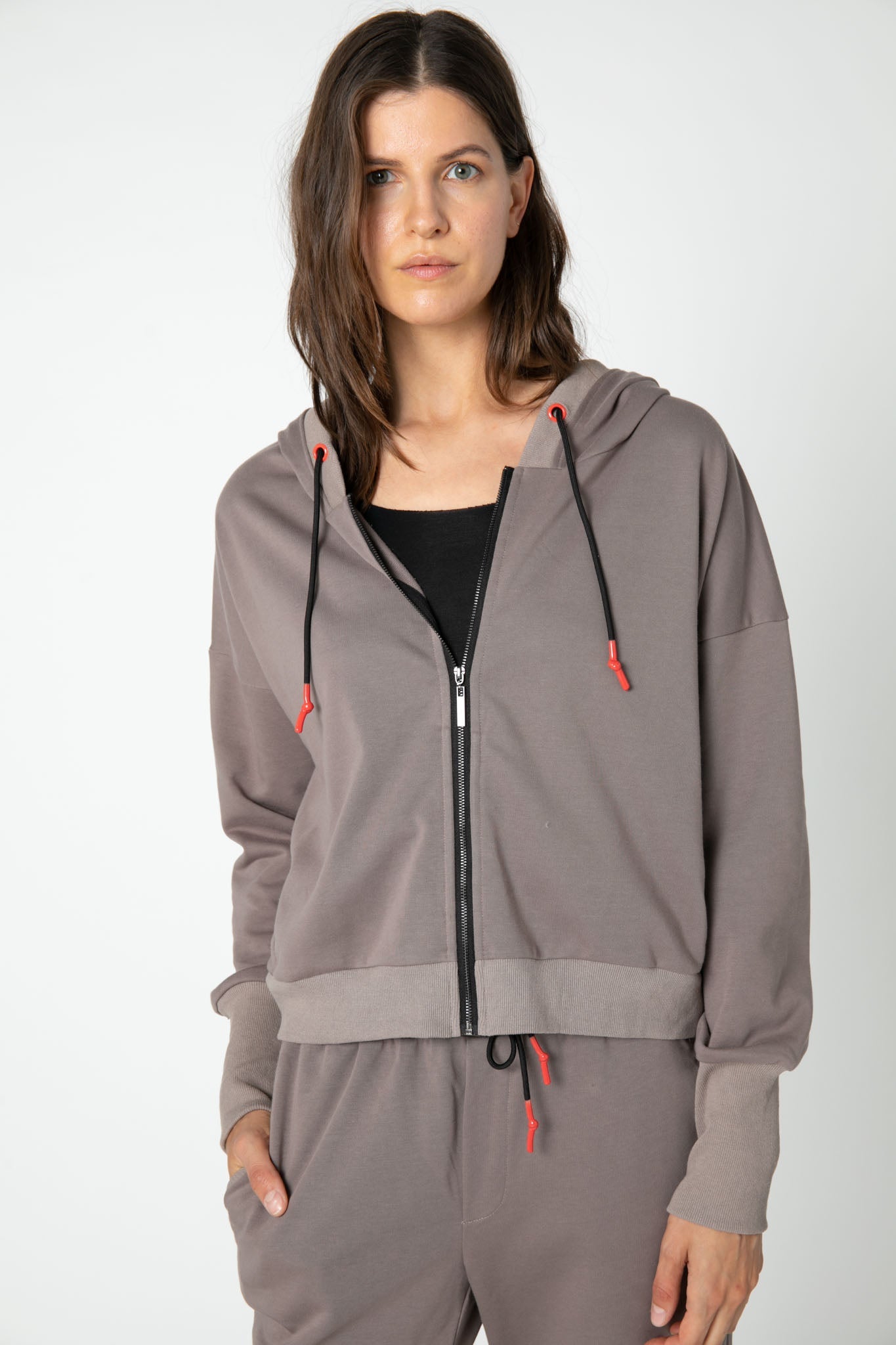 Relaxed French Terry Hoodie