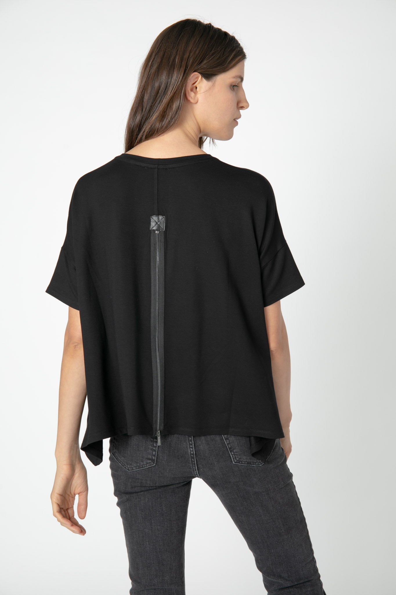 Oversized Tee With Back Details