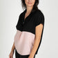 Brody Linen Colorblocked Top