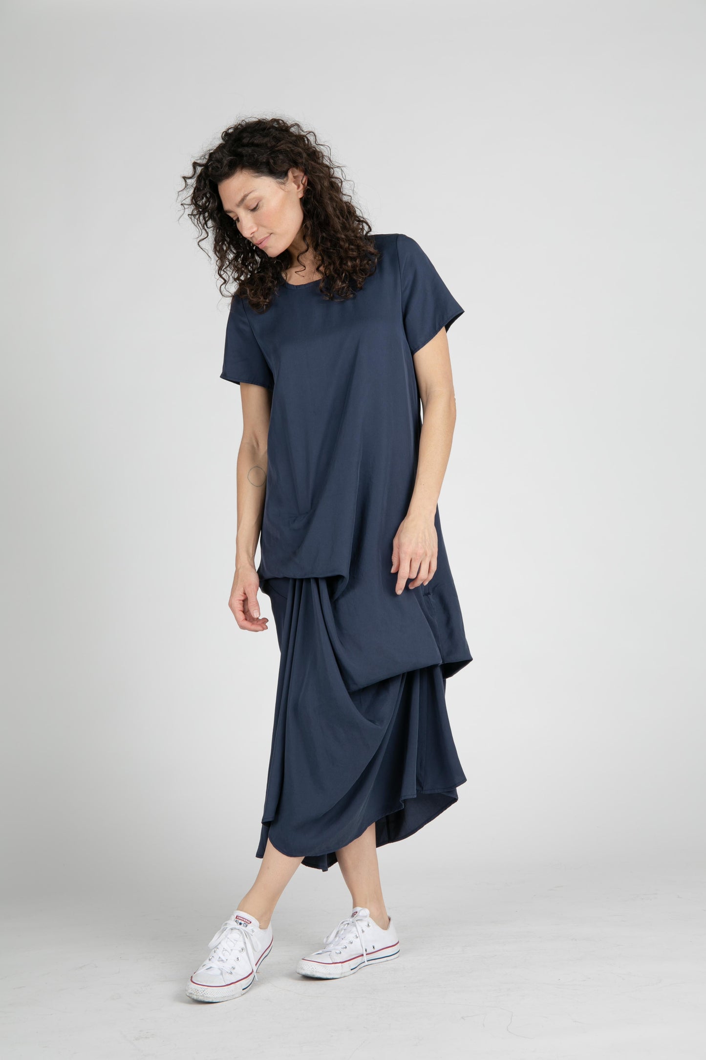 Mariah Drape Dress