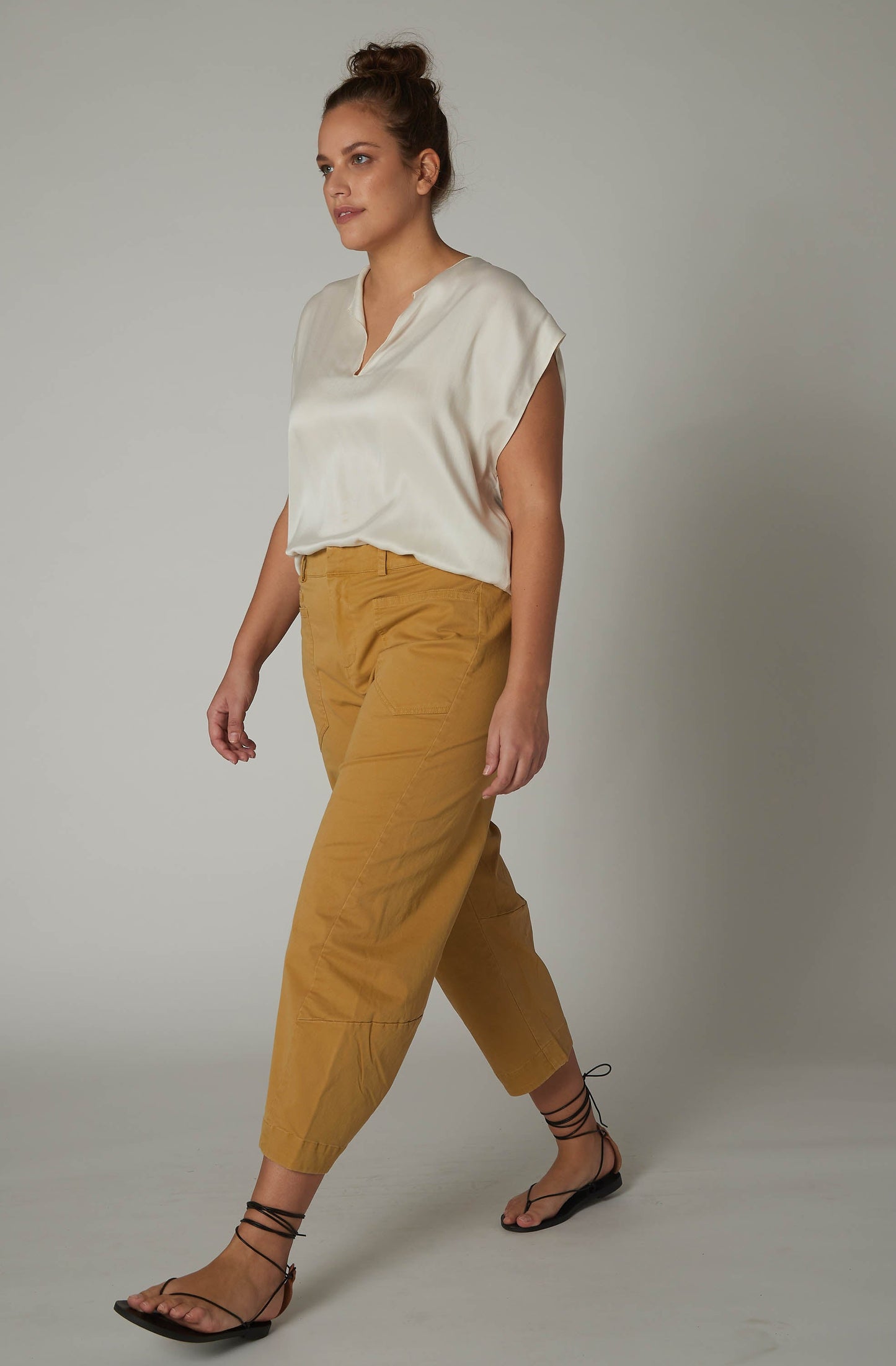 The Slouchy Soft Twill Pants