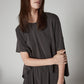 WASHED MODAL OVERSIZED ZIP BACK TOP
