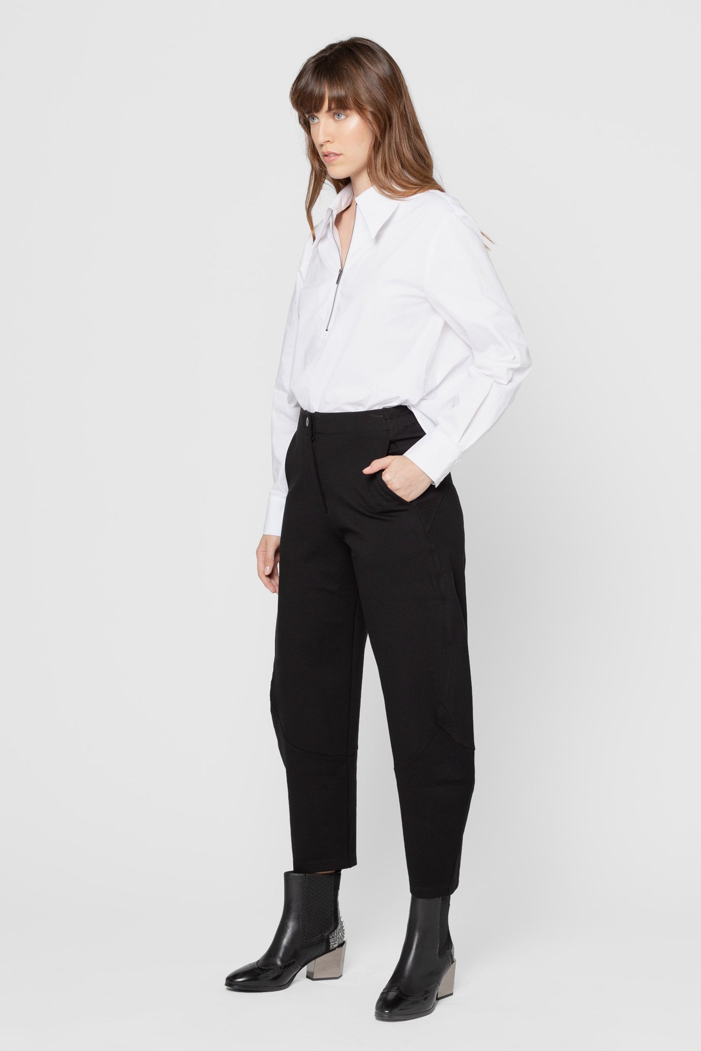 Poplin Frankie Collared Shirt