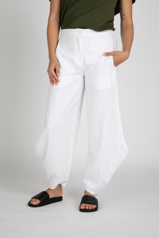 Abbot Linen Wide Leg Pants