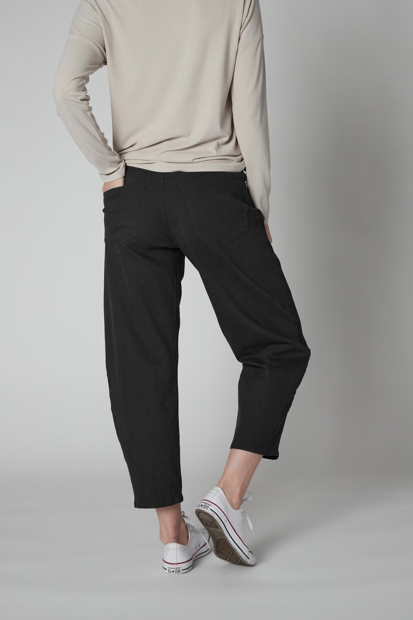 The Barrel Leg Denim Pants
