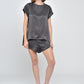 Briony Short Silk Lounge Set