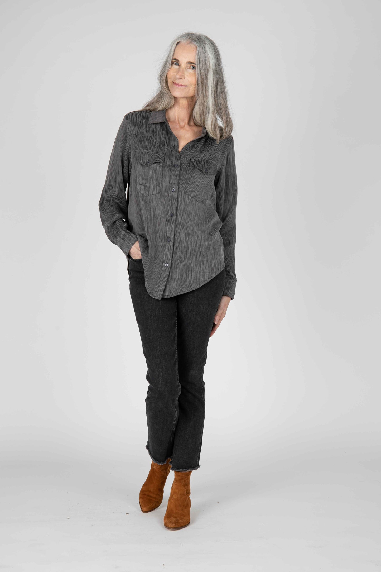 Buenos Aires Button Up Top